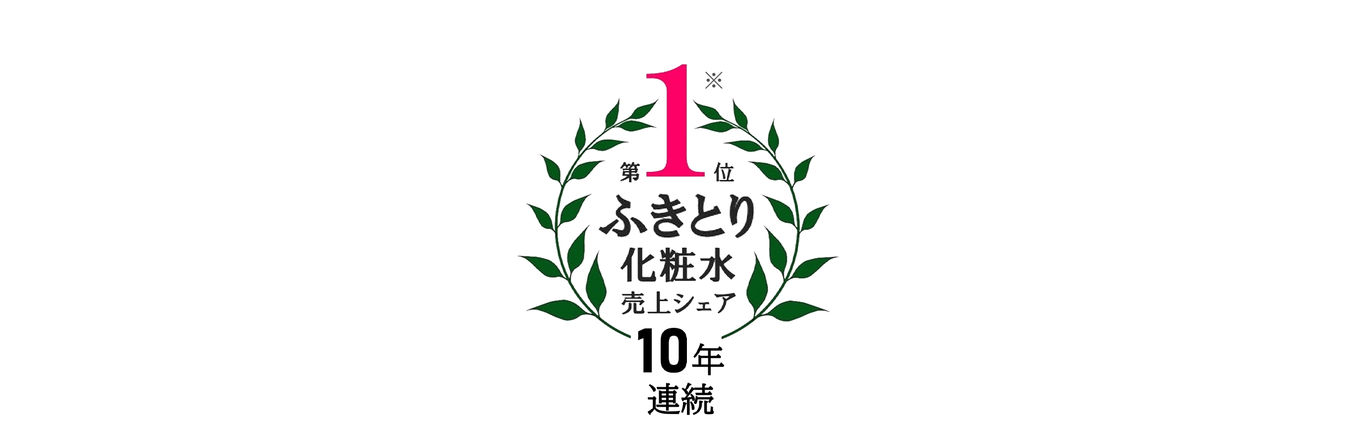 ナリスは9年連続 ふきとり化粧水売上シェア第1位