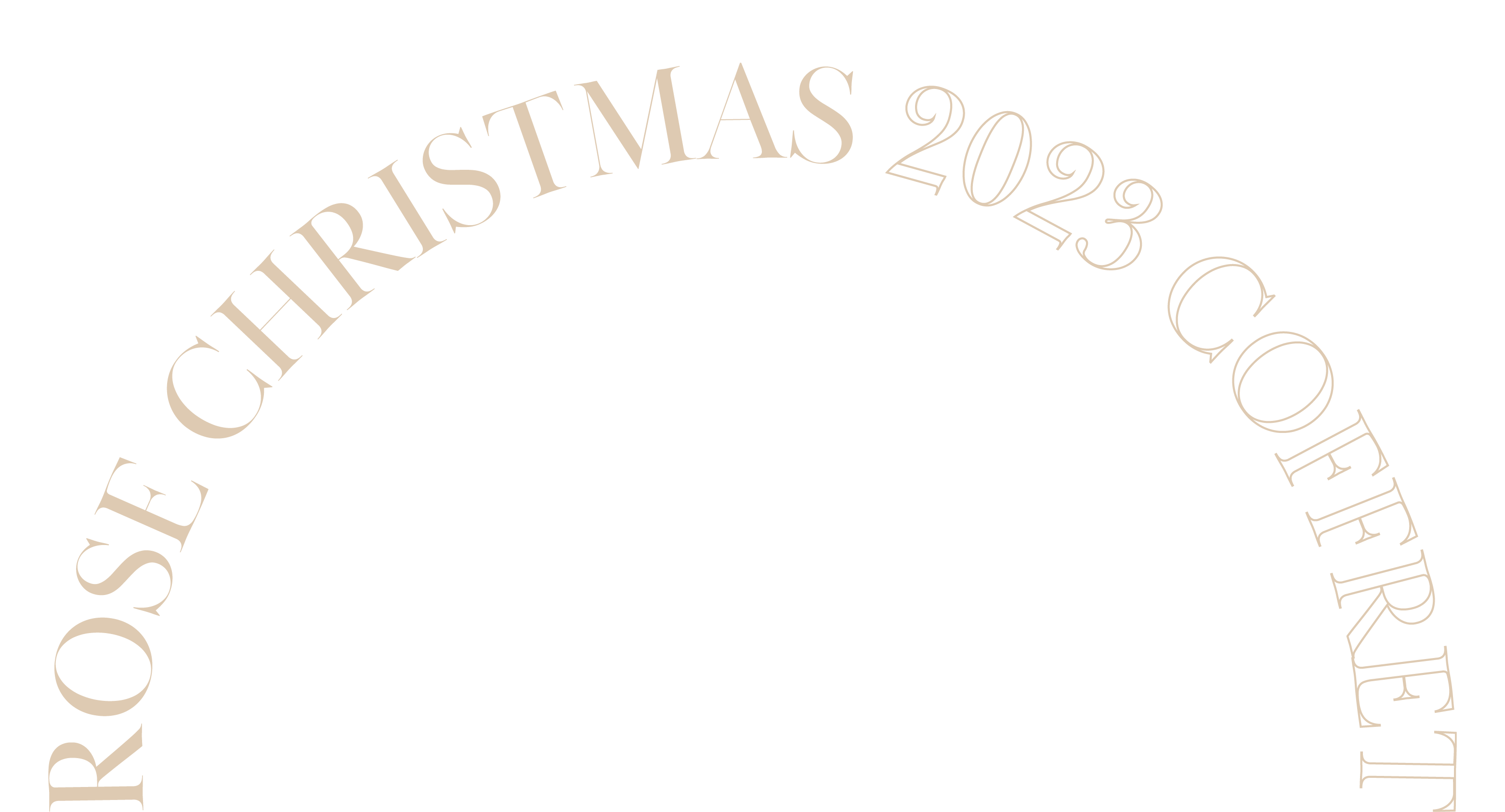 ROSE CHRISTMAS 2023 COFFRET