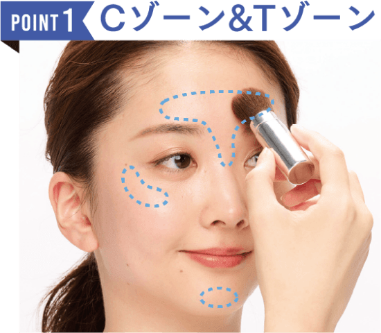 POINT1 目元＆Tゾーン