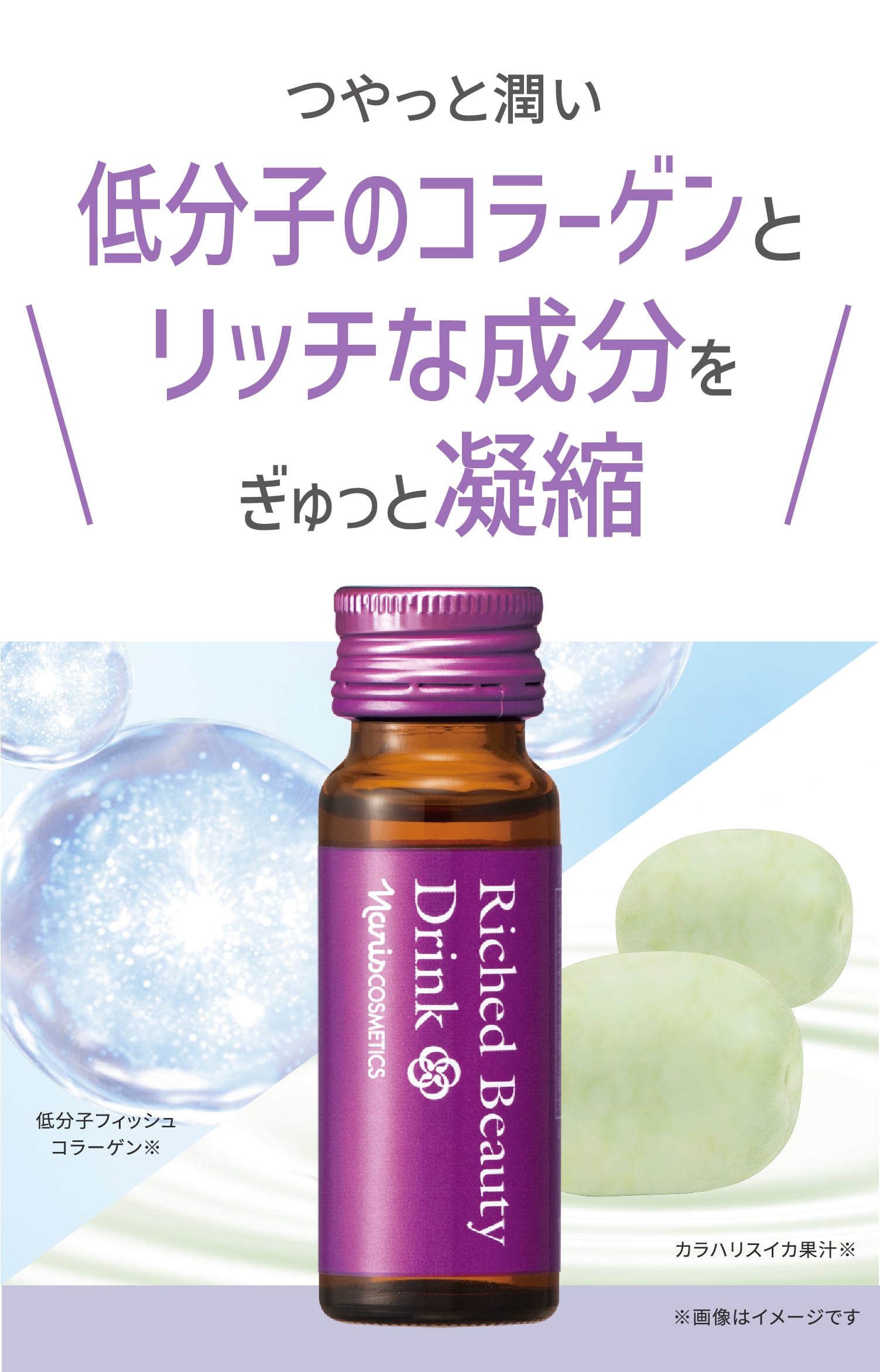 毎日の美容サポートなら「黄金コンビ」で飲む美容 | NARIS