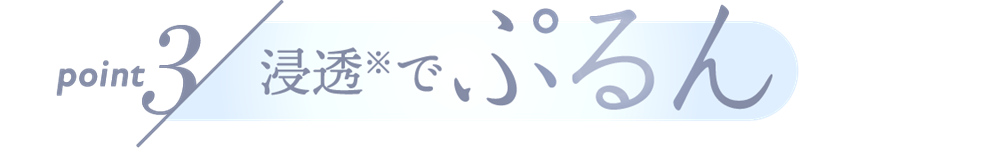 point3 浸透※でぷるん