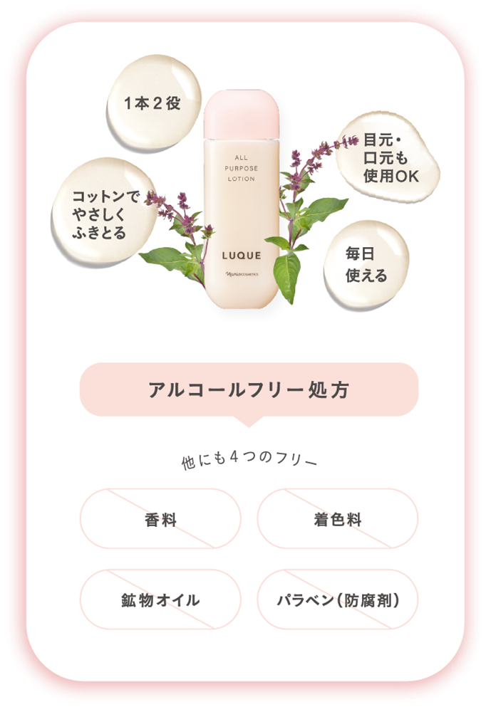 アルコールフリー処方