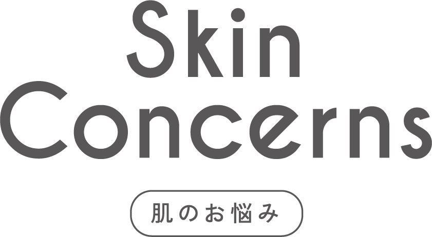 Skin Concerns 肌のお悩み