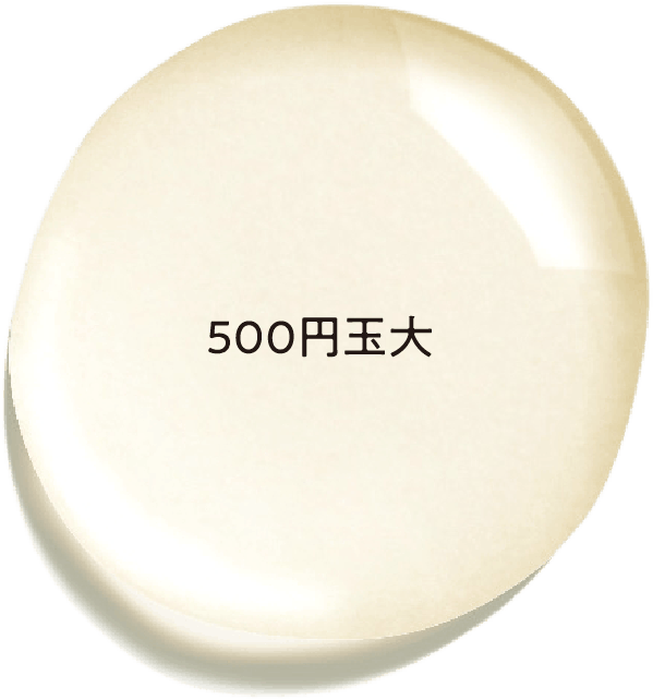 500円玉大