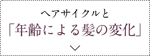 ヘアサイクルと「年齢による髪の変化」