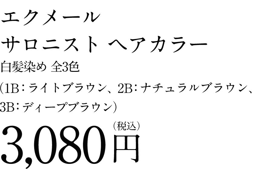 エクメール サロニスト ヘアカラー