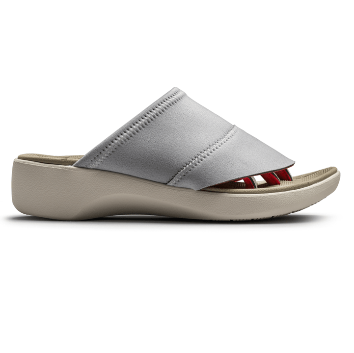 アーチフィッター5本指外履きサンダル　グレー S(22.0～22.5㎝)