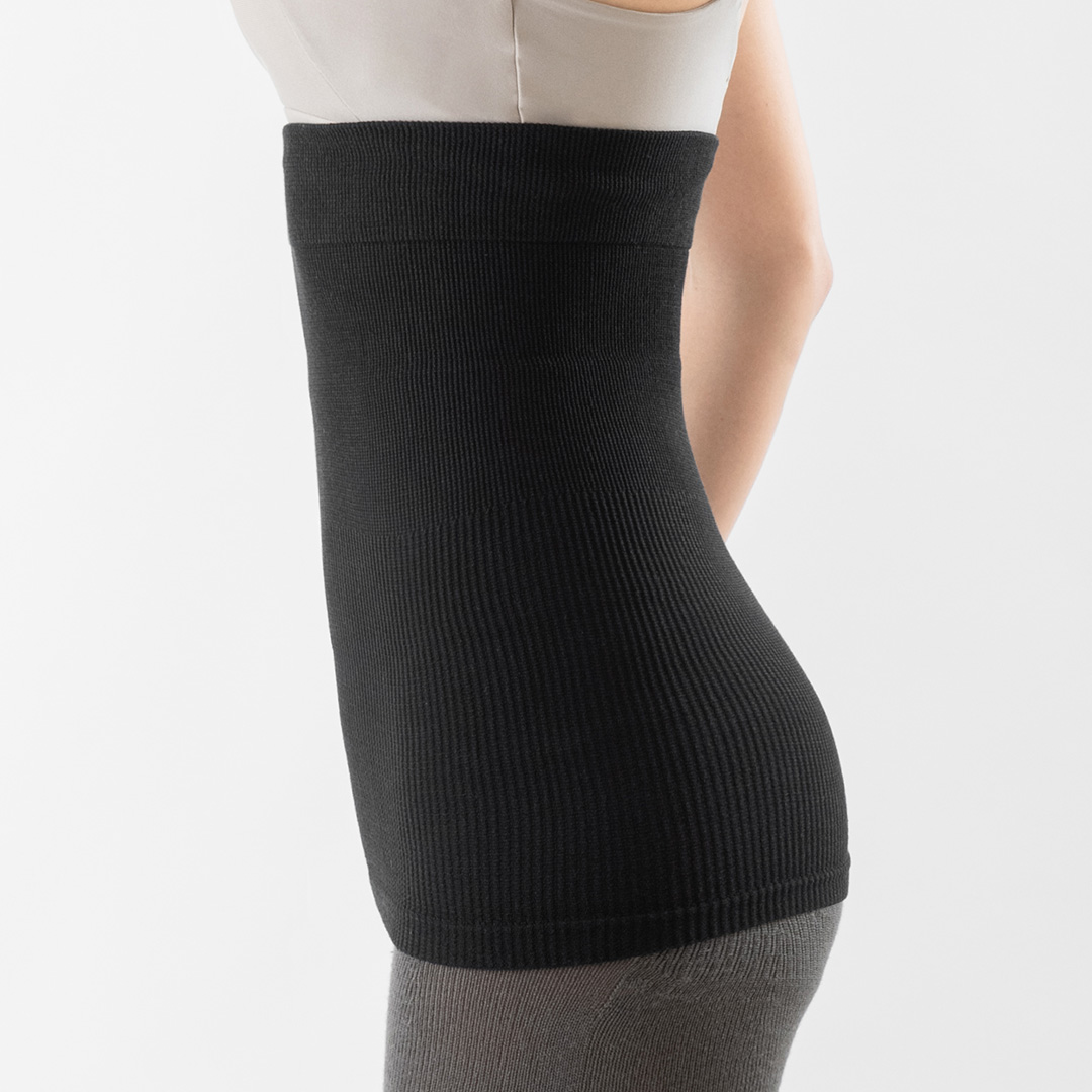 おやすみリラクエステ コットンシルク腹巻