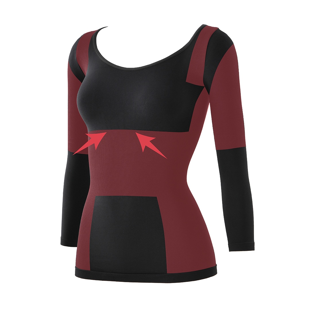 燃活サポート  美姿勢インナー Ｌ(バスト：86－94㎝)