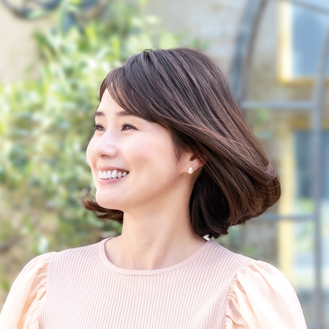 ブルーミング ウィッグ マルチ ブラウン