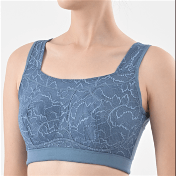 おやすみリラクエステ 綿混ブラ ナイトブルー Ｓ(バスト：72－80㎝　アンダーバスト：62－70㎝)