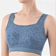 おやすみリラクエステ 綿混ブラ