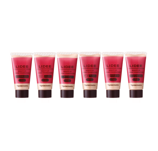 クリーム ファンデーション カラーディスプレー